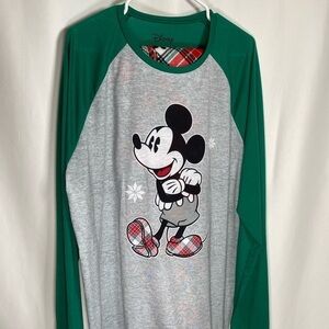 Mickey Mouse Pajamas Mens XL Tall